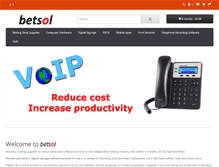 Tablet Screenshot of betsol.net